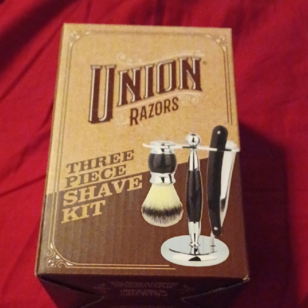 Union Razors Three Piece Shave Kit
